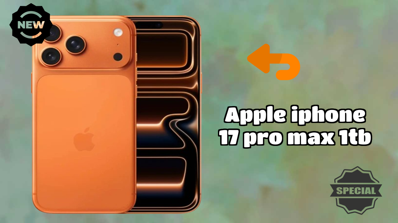 Apple IPhone 17 Pro Max 1TB at ₹189,900 - Complete Buying Guide
