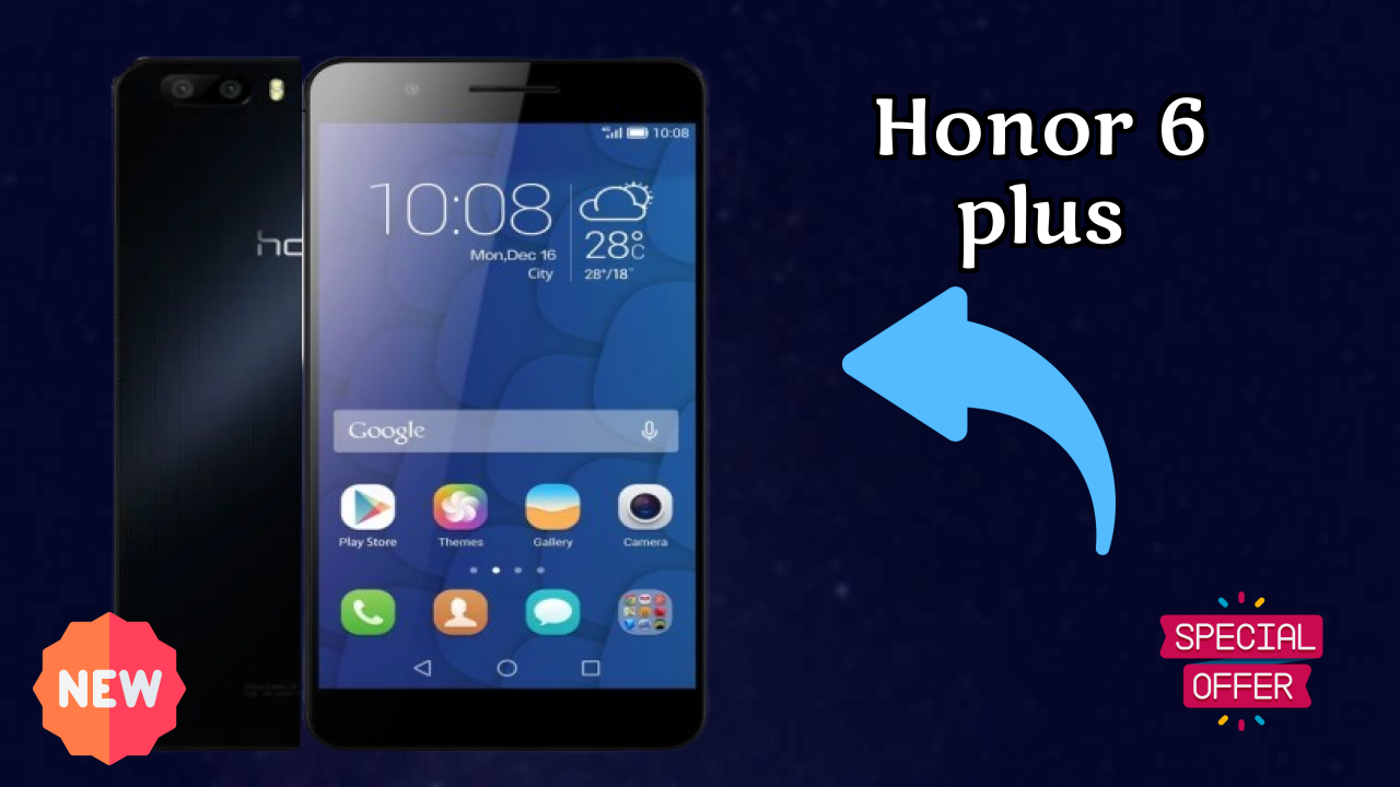 Honor 6 Plus Display Size: 5.5 Inches (13.97 Cm) Screen Quality