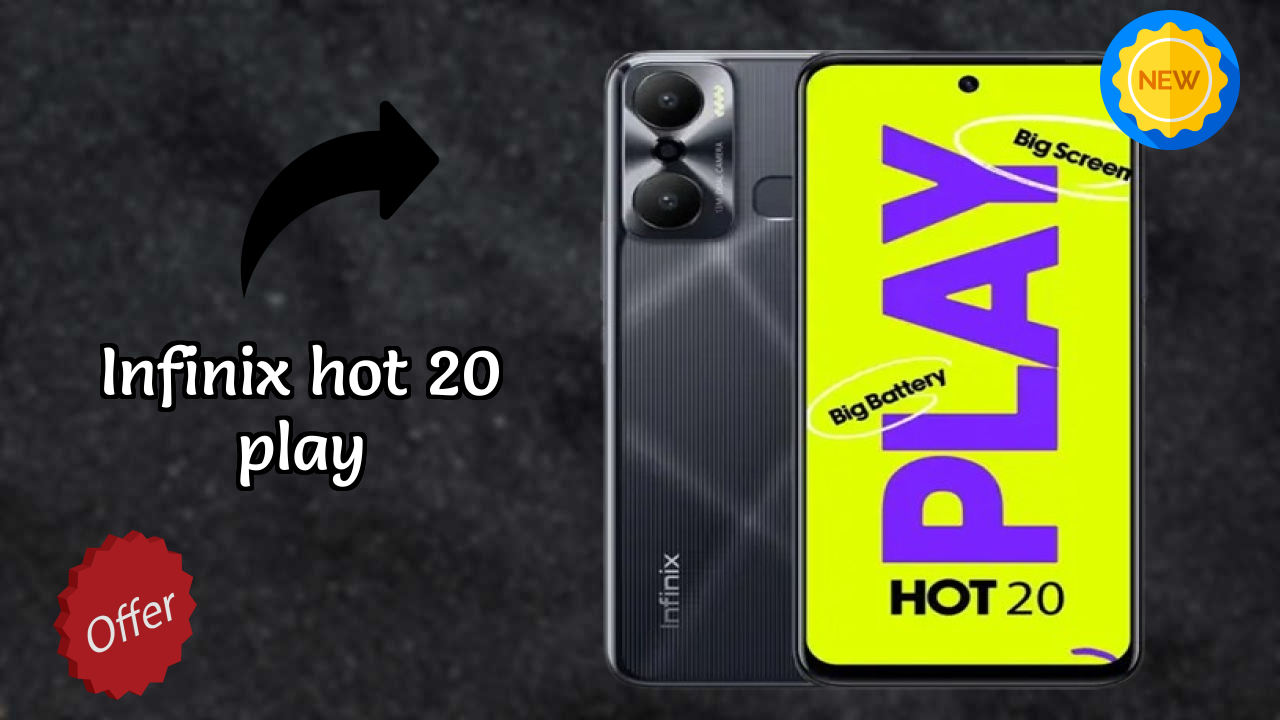 Infinix Hot 20 Play Battery Life: 6000 MAh Charging Speed