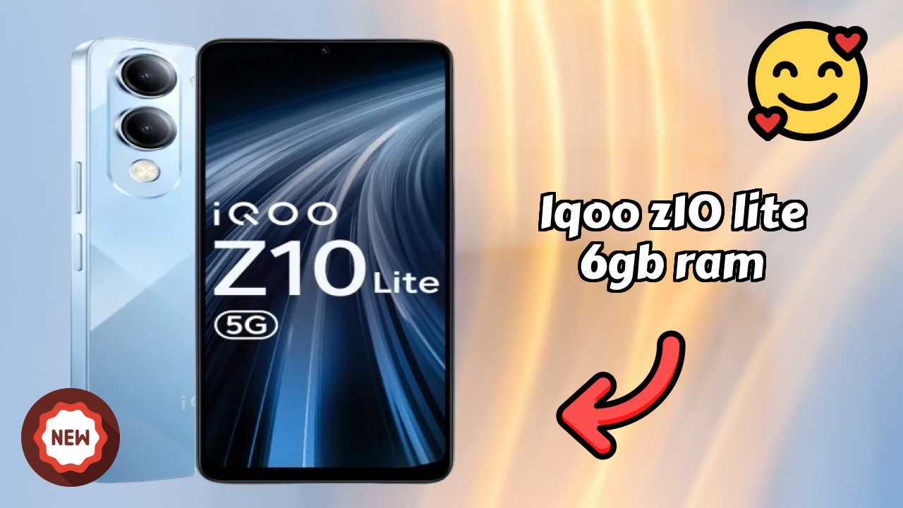 IQOO Z10 Lite 6GB RAM Price Drop: Available at Just ₹10,998