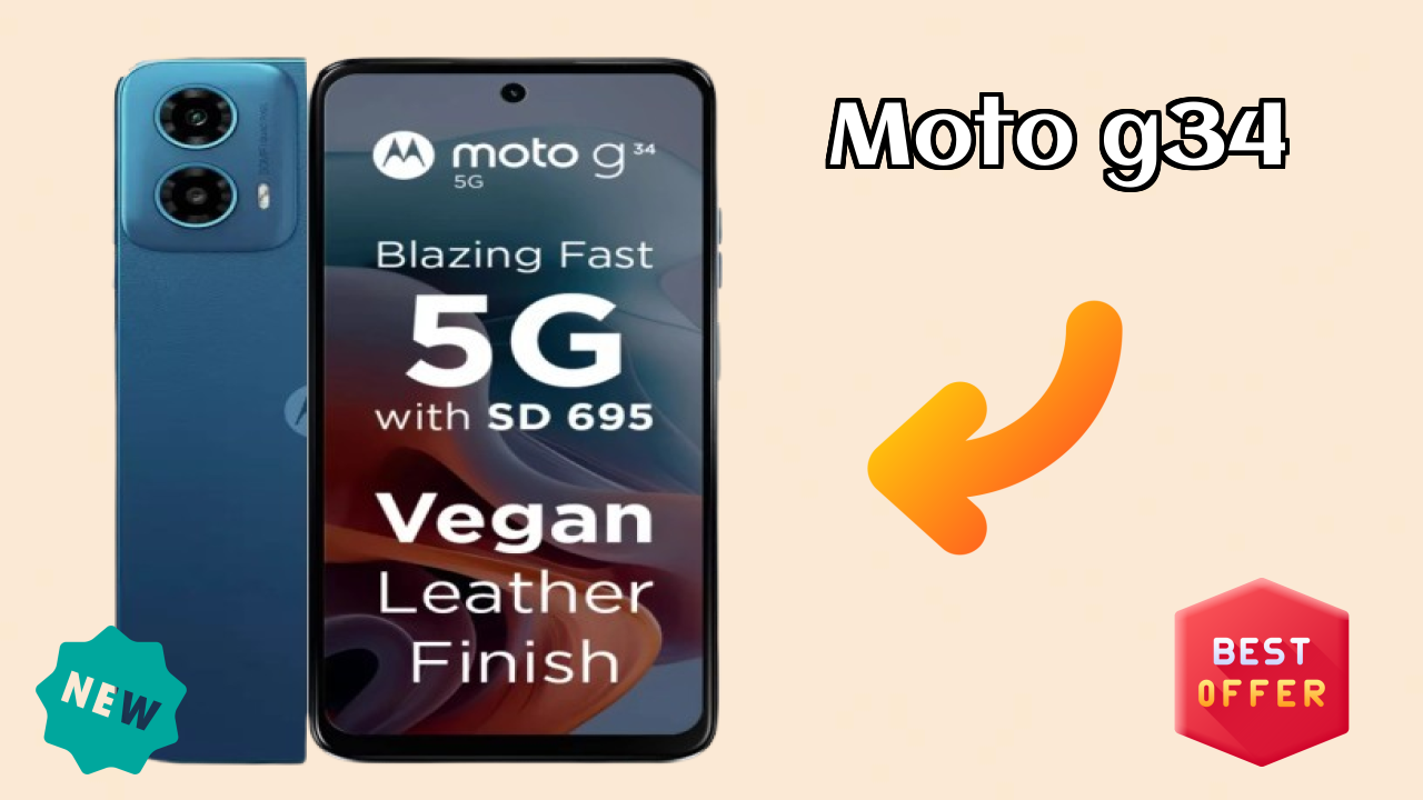 Moto G34 Camera Review: 50 MP + 2 MP Rear Camera Photo Quality