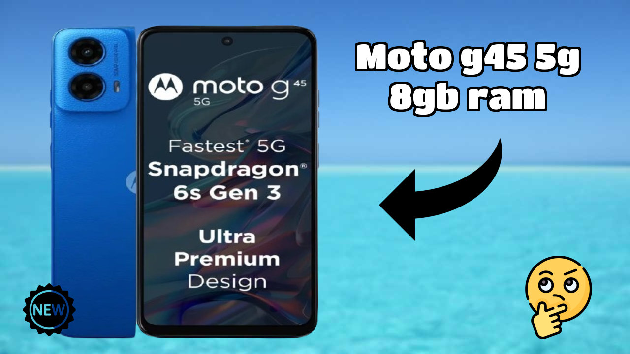 Moto G45 5G 8GB RAM Gaming Performance: Snapdragon 6s Gen 3 FPS Test