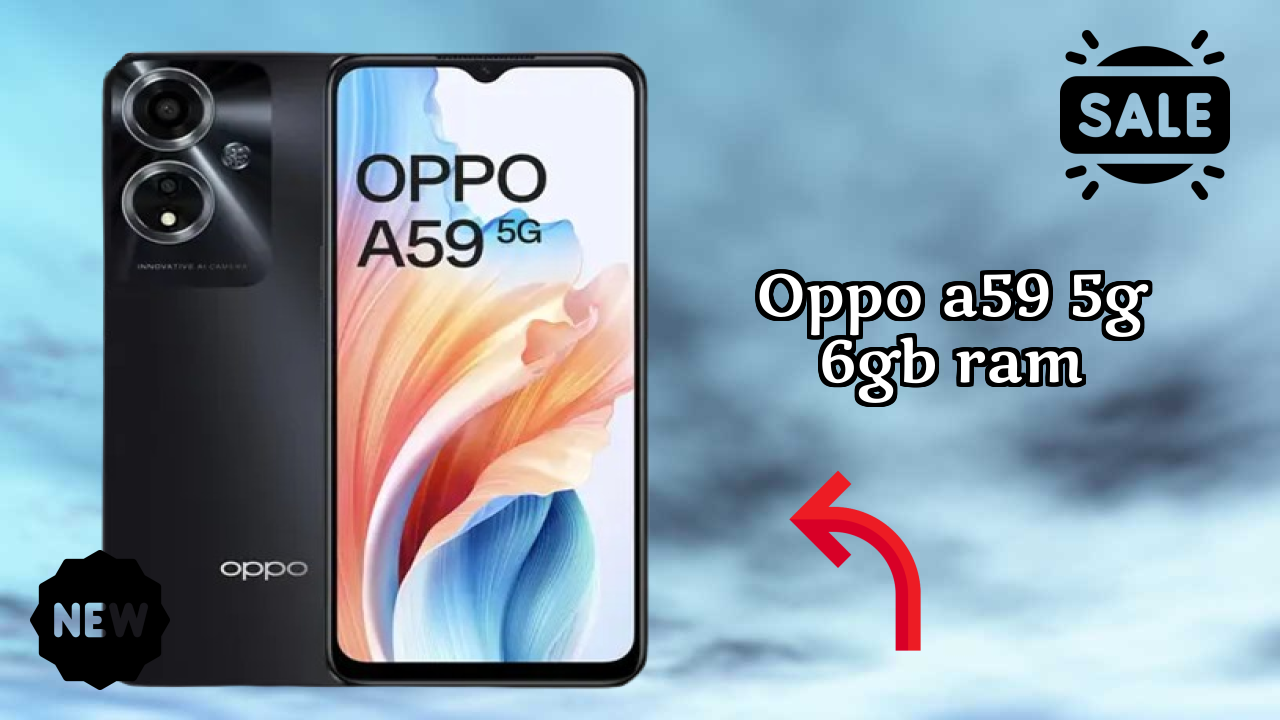 OPPO A59 5G 6GB RAM at ₹15,499 - Best Deal Available Now