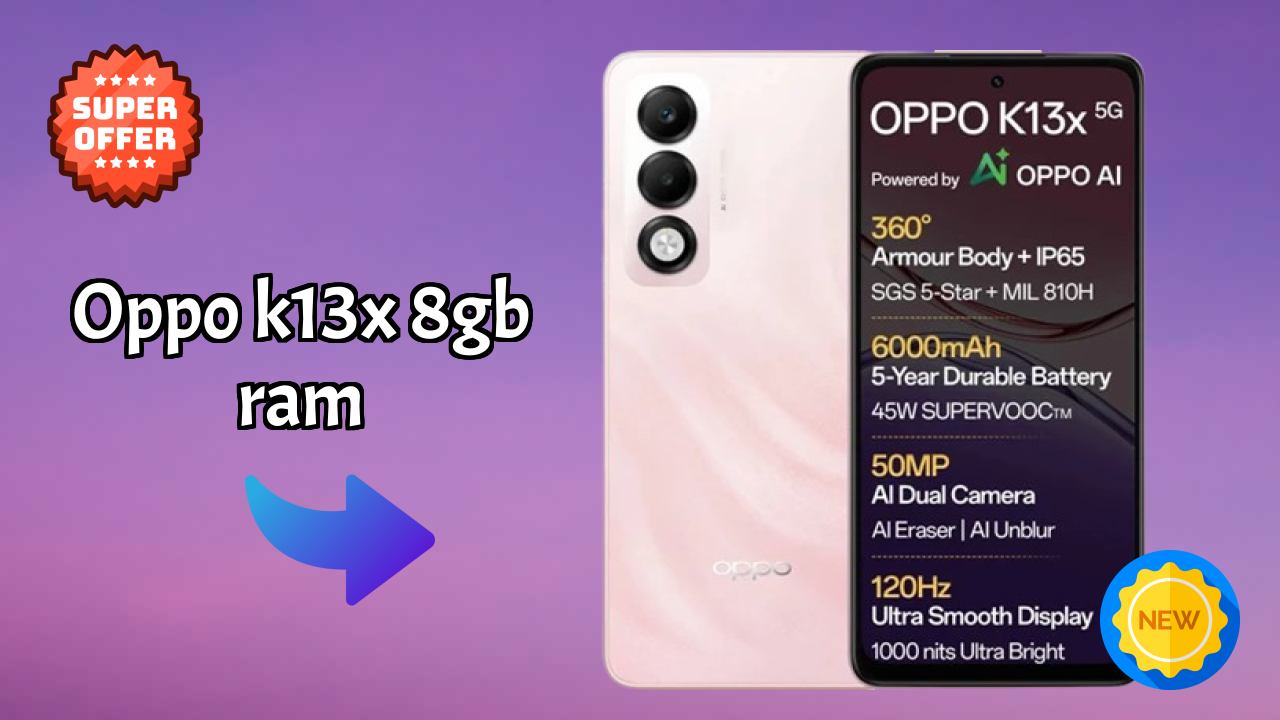 OPPO K13x 8GB RAM Camera Samples: 50 MP + 2 MP Rear Camera Real Photos