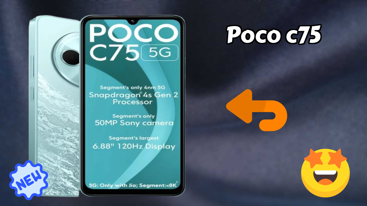 POCO C75 Selfie Camera: 5 MP Front Camera Quality Review
