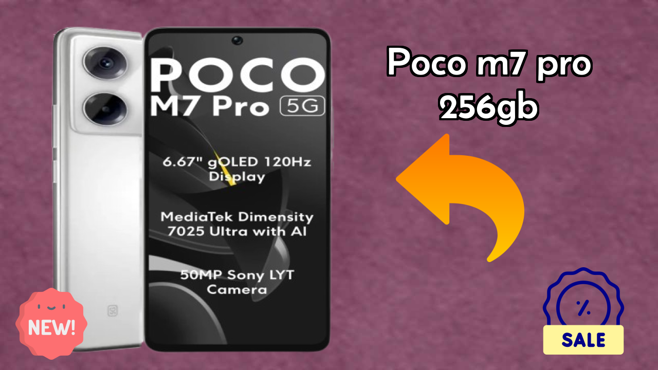 POCO M7 Pro 256GB Display Size: 6.67 Inches (16.94 Cm) Screen Analysis