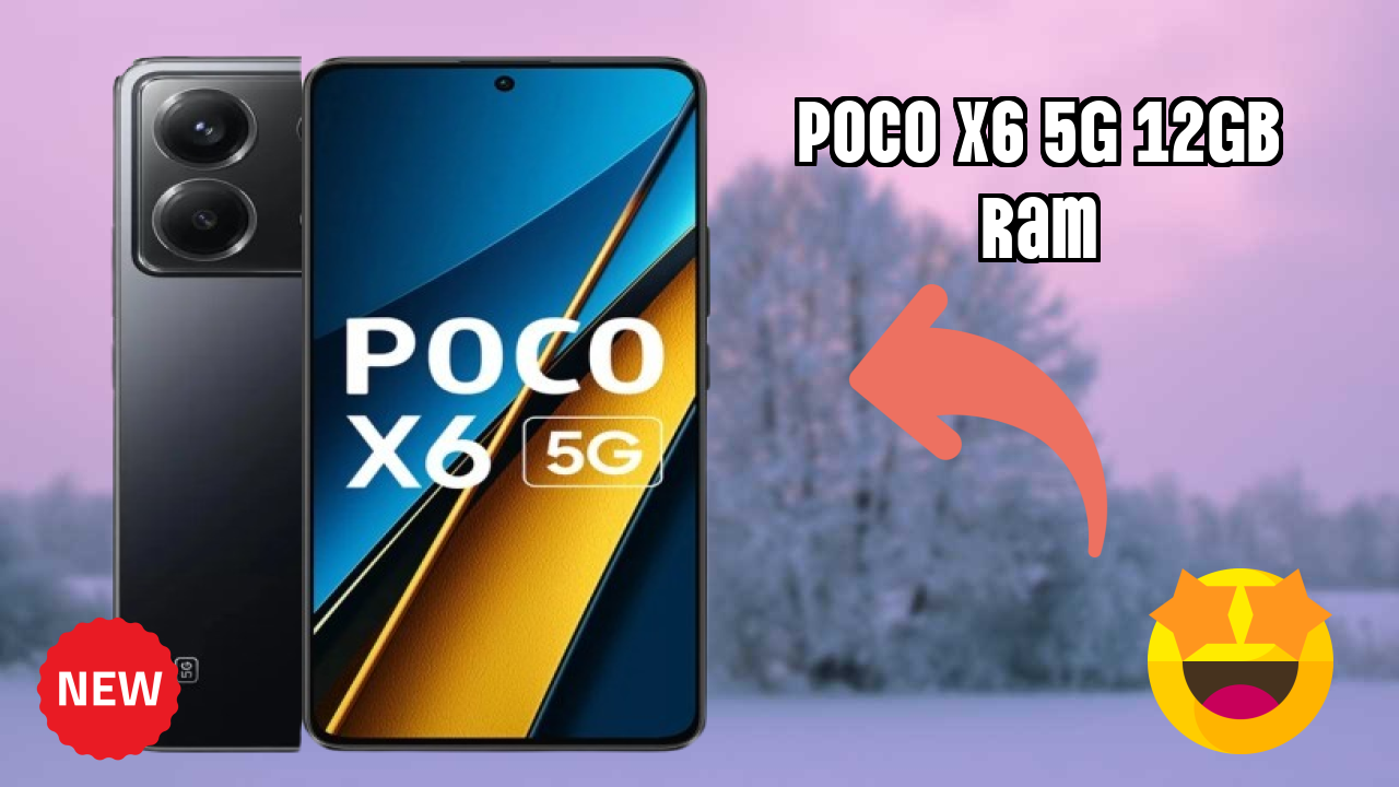 POCO X6 5G 12GB RAM Display Technology: AMOLED Quality