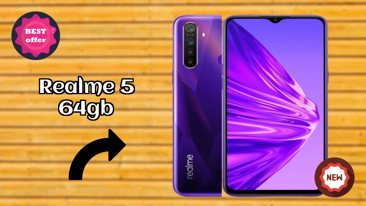 2026 Realme 5 64GB Best Mobile Features With Longlife Bettry?