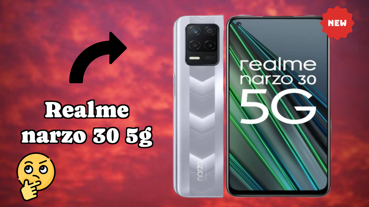 Realme Narzo 30 5G Display Analysis: 6.5 Inches (16.51 Cm) Screen Quality