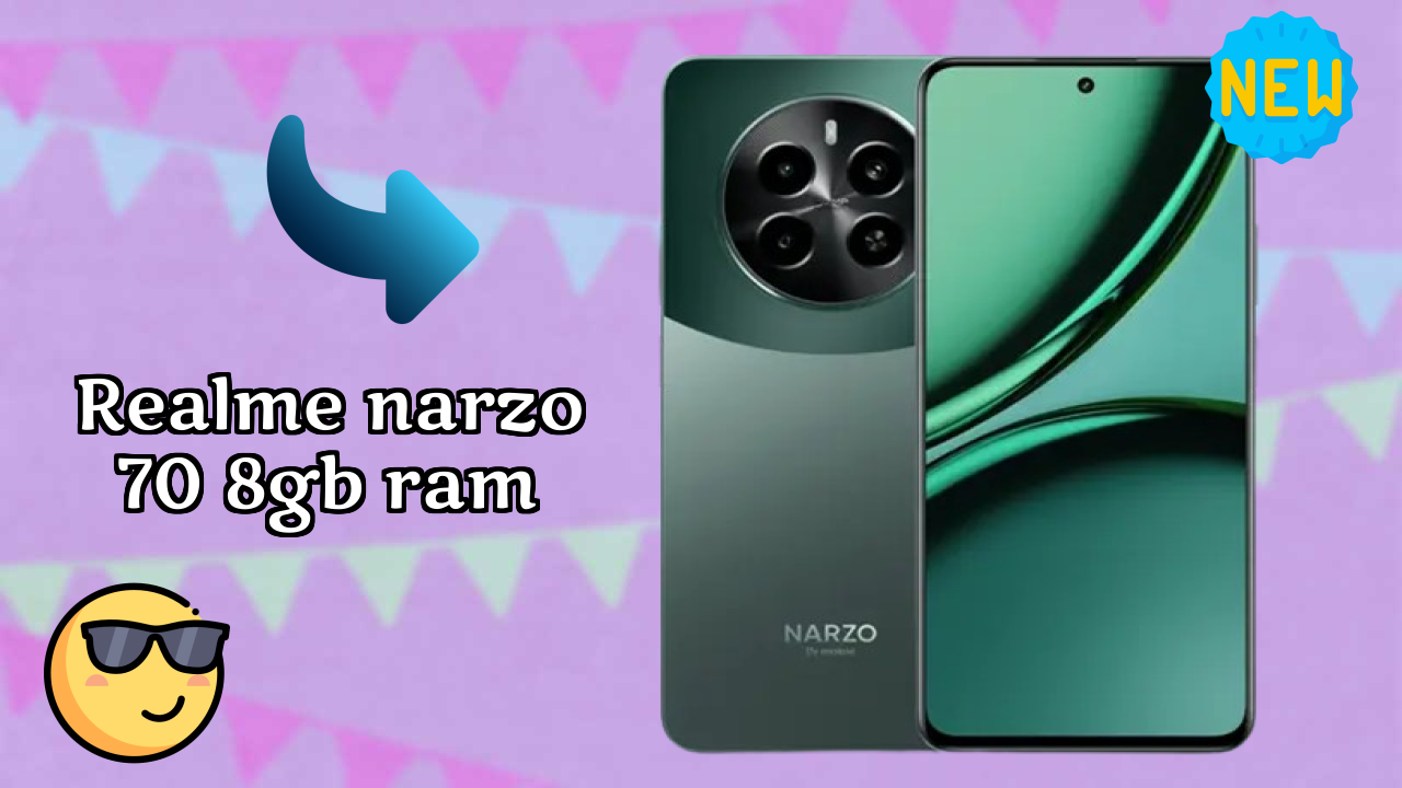 Realme Narzo 70 8GB RAM Display Review: AMOLED Screen Size