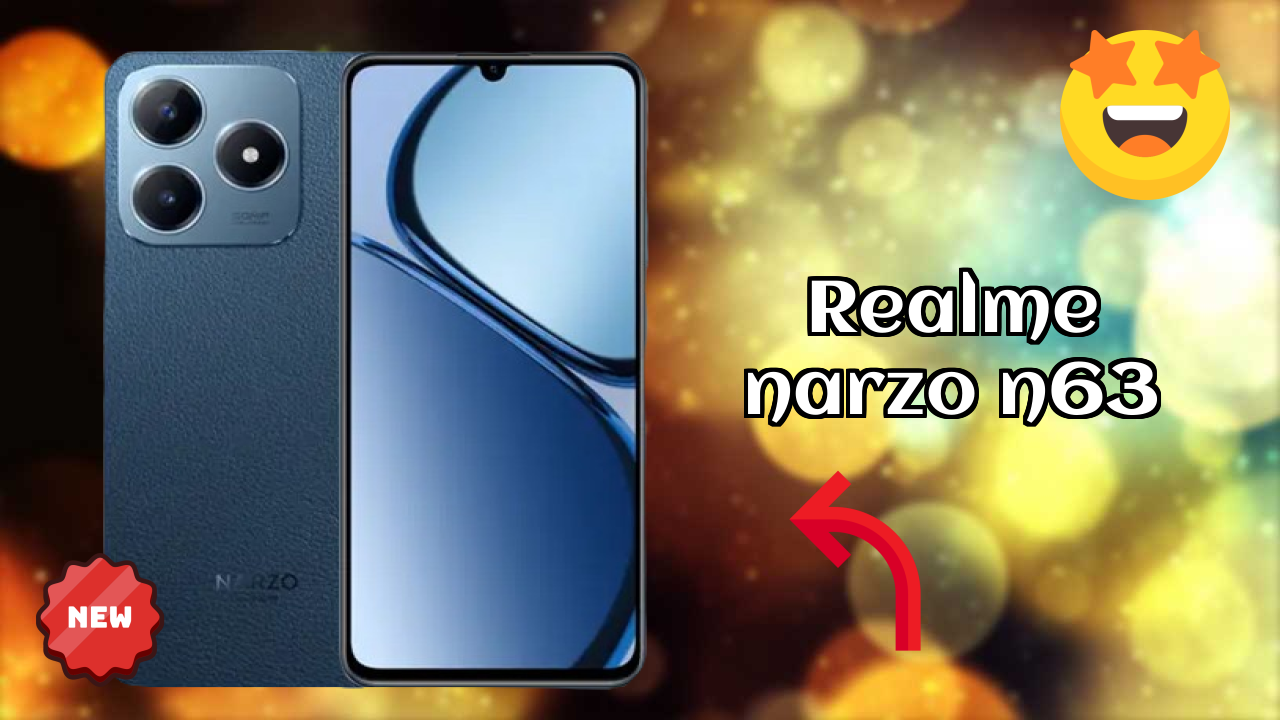 Realme Narzo N63 Display Size: 6.74 Inches (17.12 Cm) Screen Quality