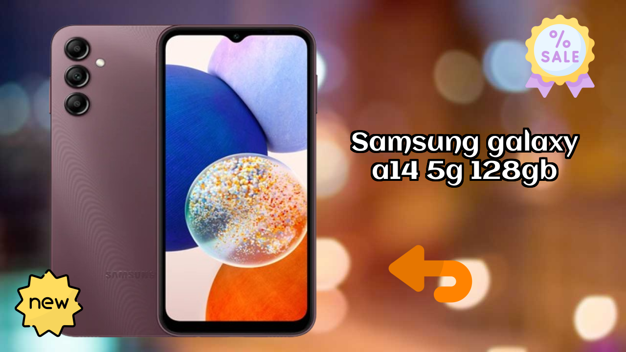 Samsung Galaxy A14 5G 128GB Display Technology: PLS LCD Review