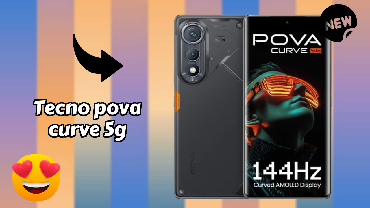 Tecno Pova Curve 5G Display Technology: 6.78 Inches (17.22 Cm) Screen
