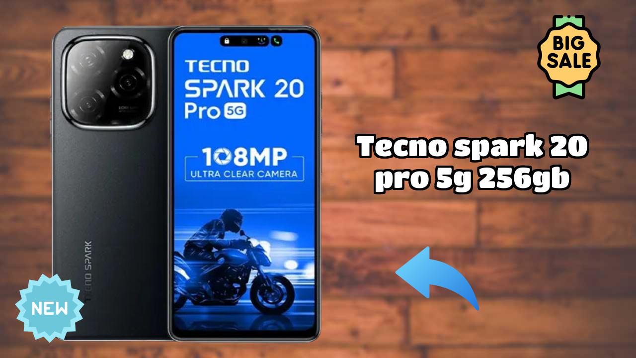 Tecno Spark 20 Pro 5G 256GB Battery Life: 5000 MAh How Long Lasts