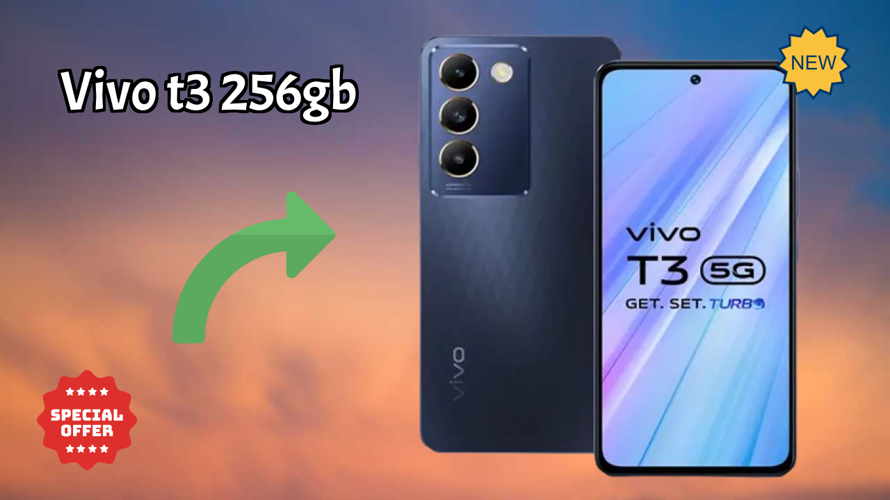 Vivo T3 256GB RAM Performance: 8 GB RAM Handles Heavy Tasks