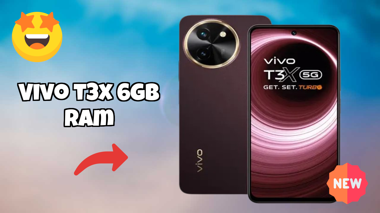 Vivo T3x 6GB RAM Display Technology: LCD Review